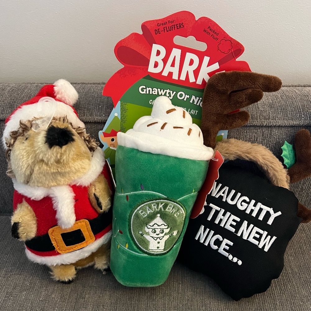 Bundle of Christmas Dog Toys - NEW WITH TAGS